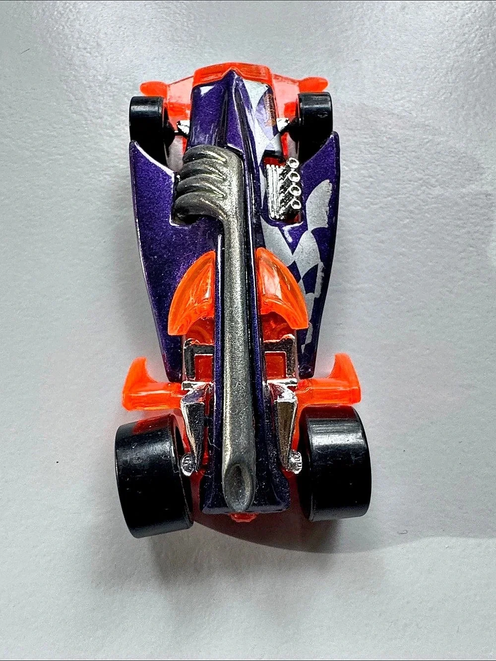 Hot Wheels Vulture Roadster Purple & Orange Die-Cast Car